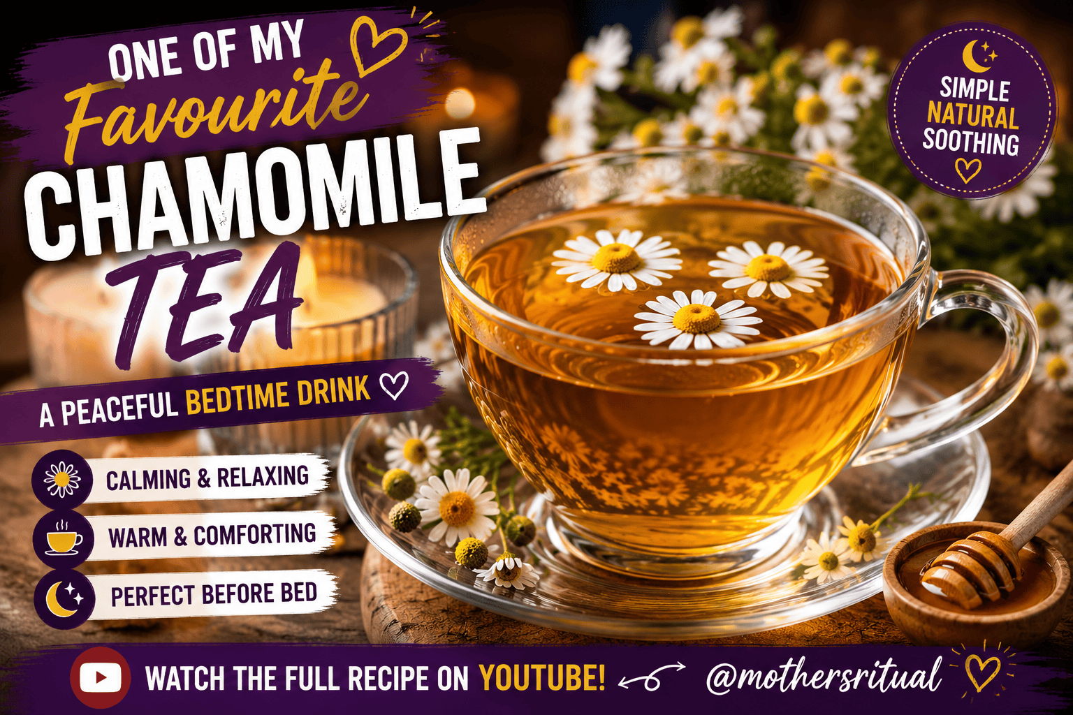 One of My Favourite Chamomile Teas | A Peaceful Bedtime Drink